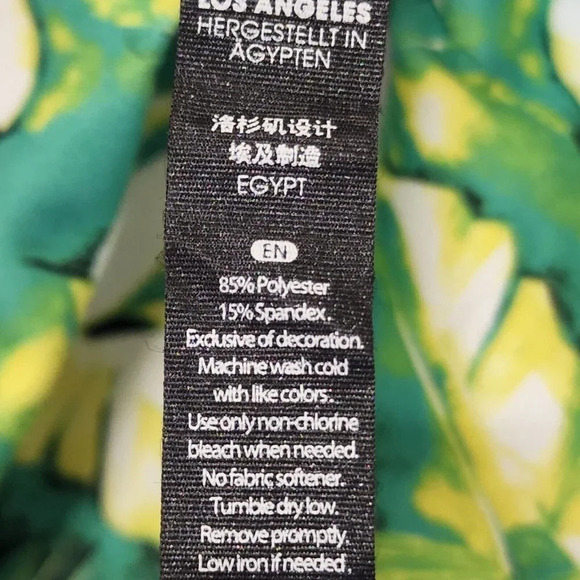 Wildfox Women's Palms and Pineapple Sweat Tropical Leggings Size Small - Picture 9 of 12